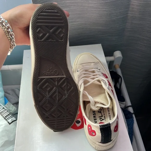 Comme des Garçons PLAY x Converse Chuck Taylor Low - Picture 3 of 5